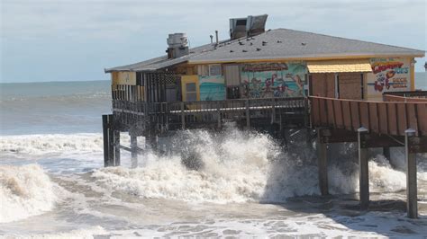 daytona beach storm damage|hurricane ian 2022 daytona beach.